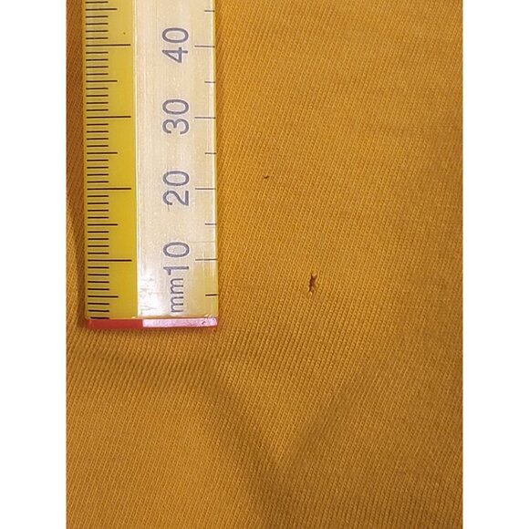 Victoria's Secret Pink Yellow Long Sleeve Shirt With Black Stripe Accents Size L - Picture 7 of 13